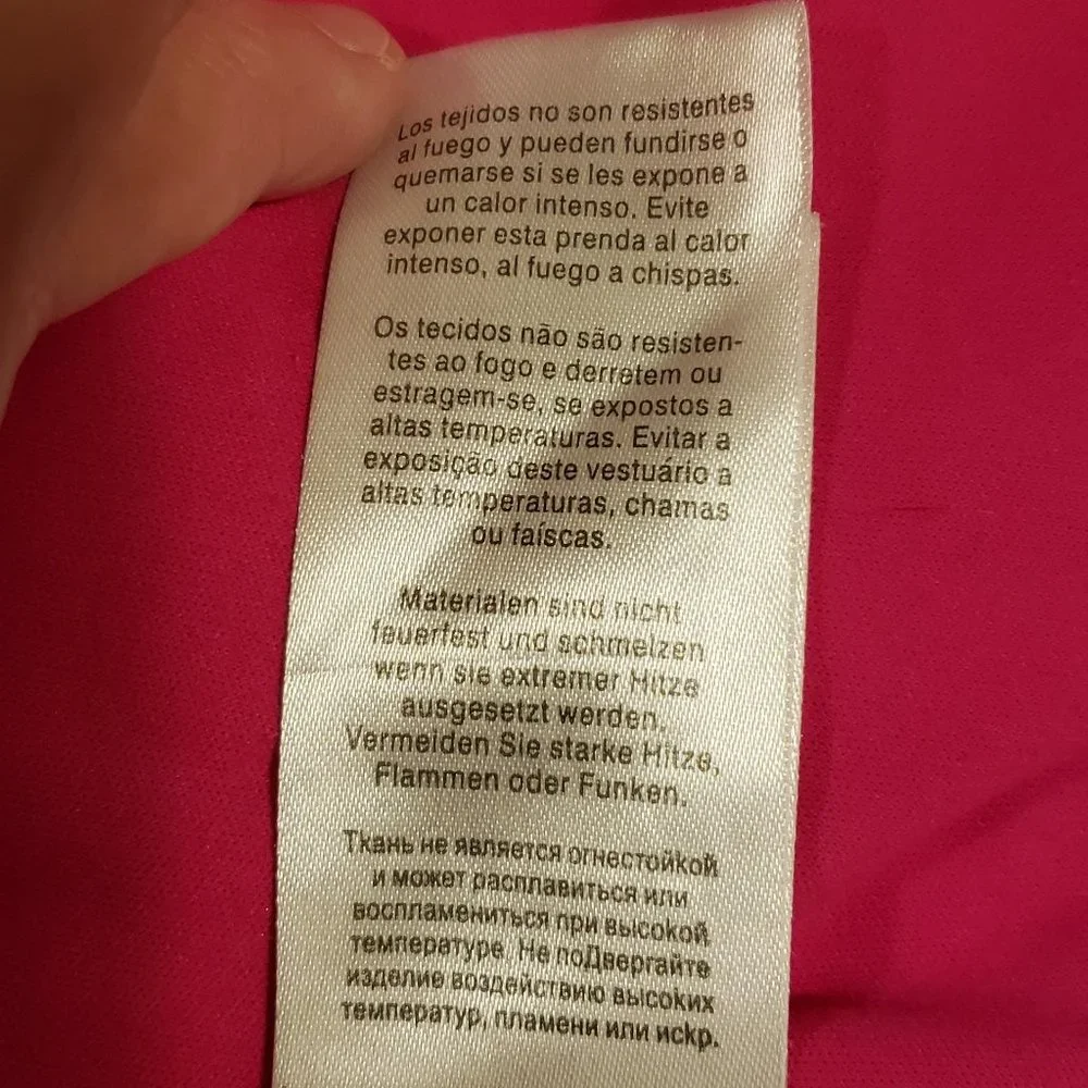 Columbia Girl's Pink Blue Grey Camo Print White Polka Dot Hooded Fleece Jacket L - Picture 12 of 12